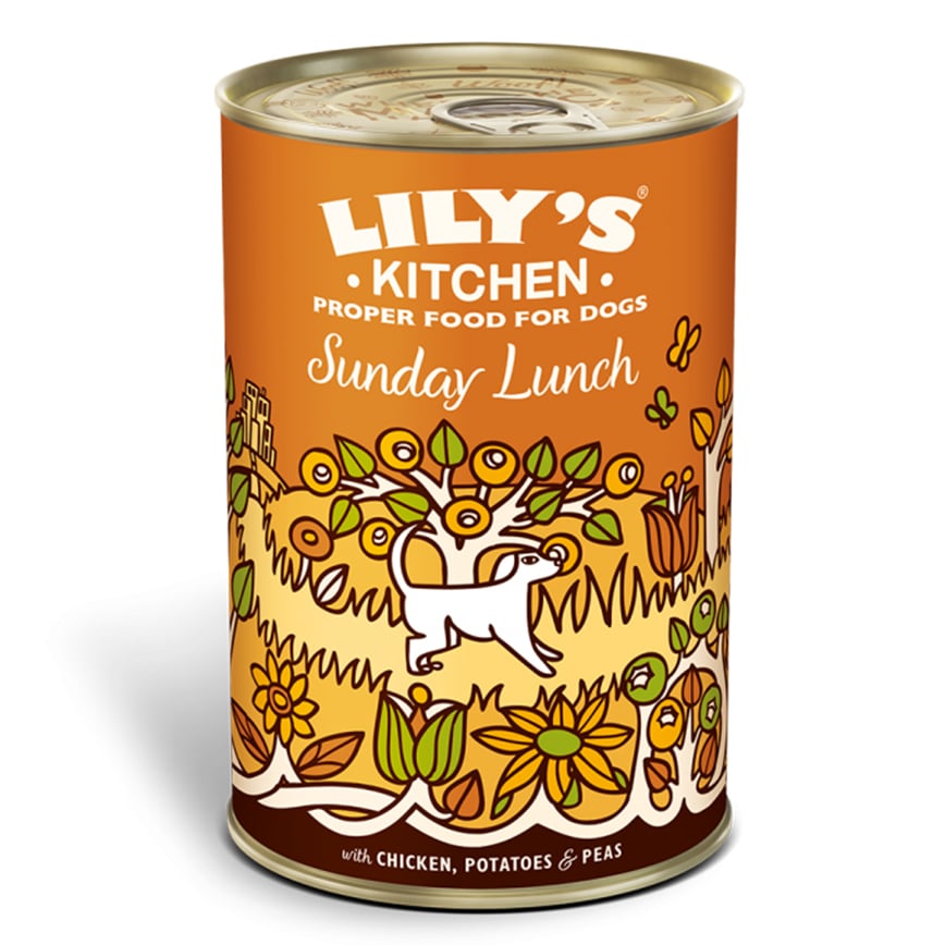 LILY'S KITCHEN 狗主食罐 天然系列 雞肉蔬菜餐 400g (DSL16)