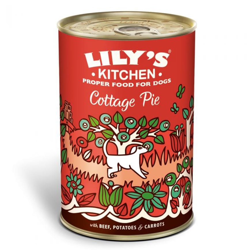 LILY'S KITCHEN 狗主食罐 天然系列 牛肉批 400g (DBD3)