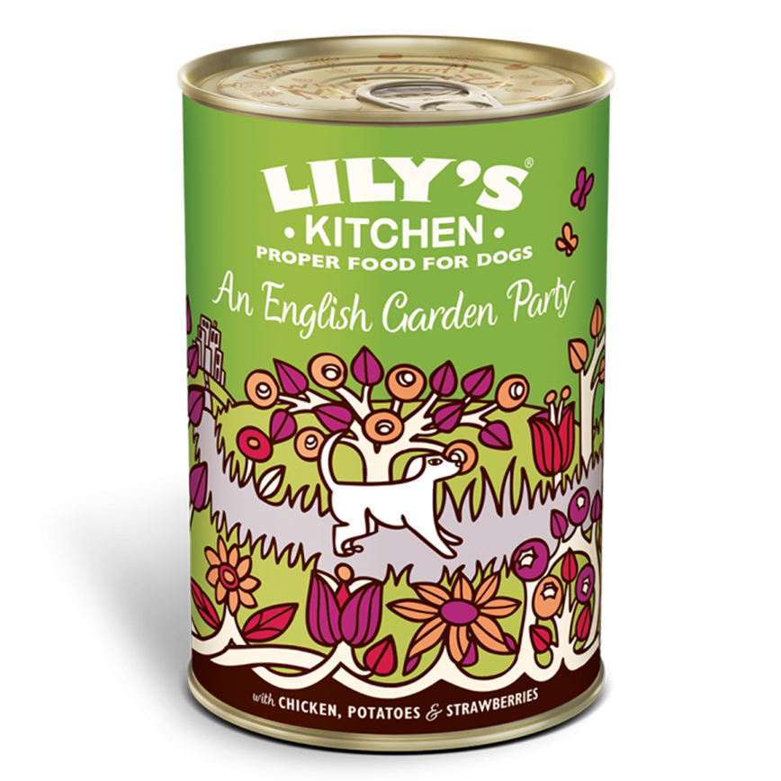 LILY'S KITCHEN 狗主食罐 天然系列 英式雞肉派對 400g (DGP6)