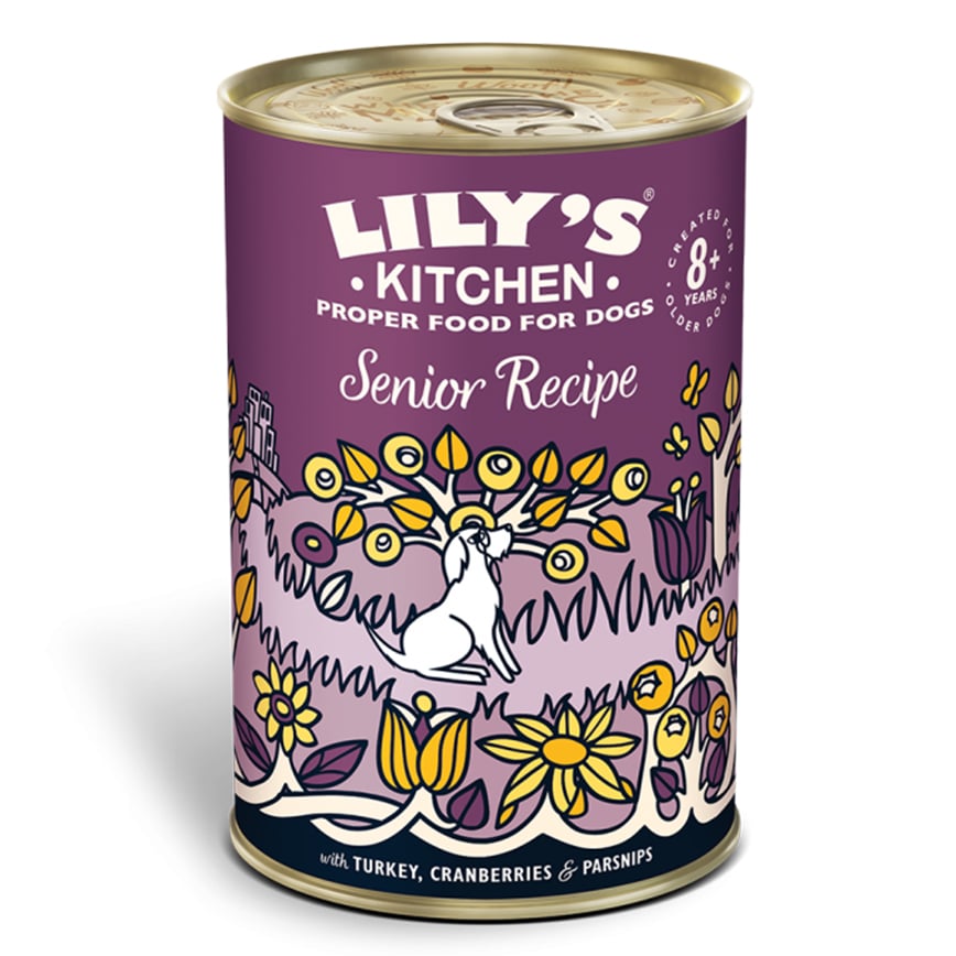 LILY'S KITCHEN 狗主食罐 天然系列 老犬專用餐 400g (DST11)
