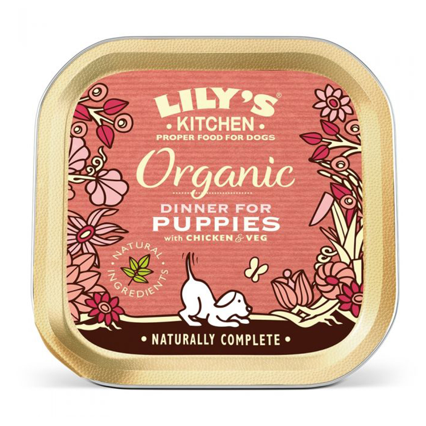 LILY'S KITCHEN 狗主食罐 有機系列 幼犬配方 雞肉特餐 150g (DP1)