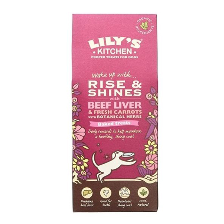 LILY'S KITCHEN 狗小食 烘培牛肝餅 100g (DTRS08)