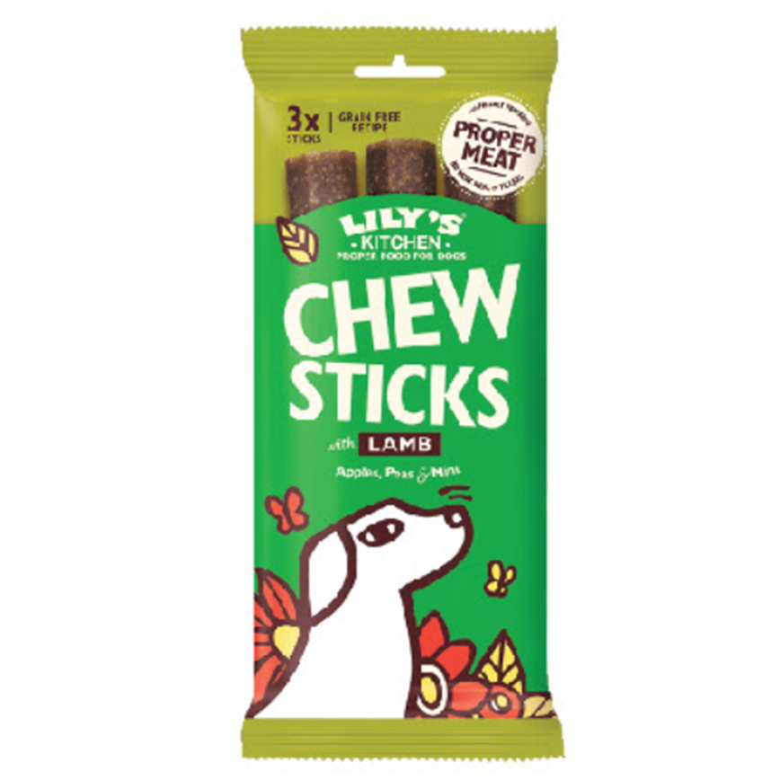 LILY'S KITCHEN 狗小食 羊肉咀嚼條 120g (DTCL12)