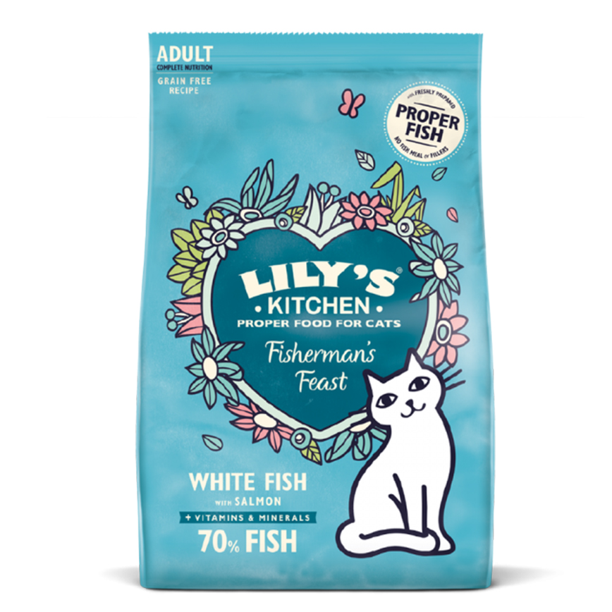 LILY'S KITCHEN 貓糧 無穀物鮮味魚肉餐 2kg (BCDFF2KG) 圖 1