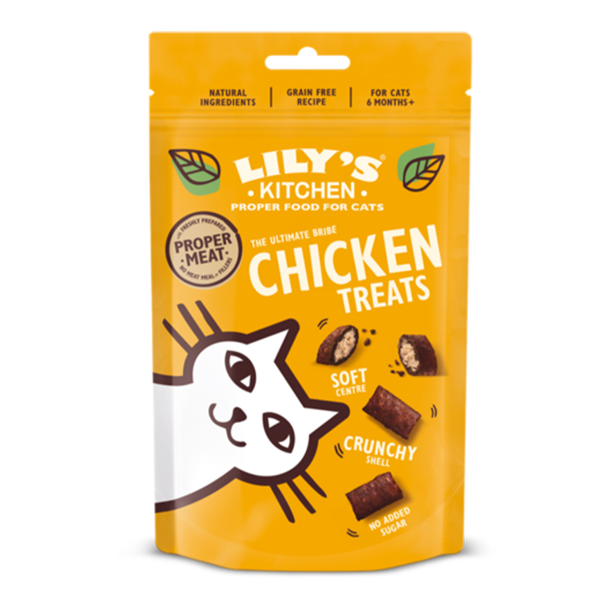 LILY'S KITCHEN 貓零食 鬆脆雞肉粒 60g (CTPC60) 圖 1