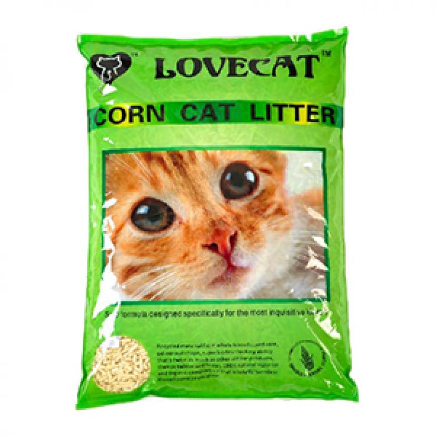 LoveCAT 天然健康 豆腐貓砂 玉米味 6L
