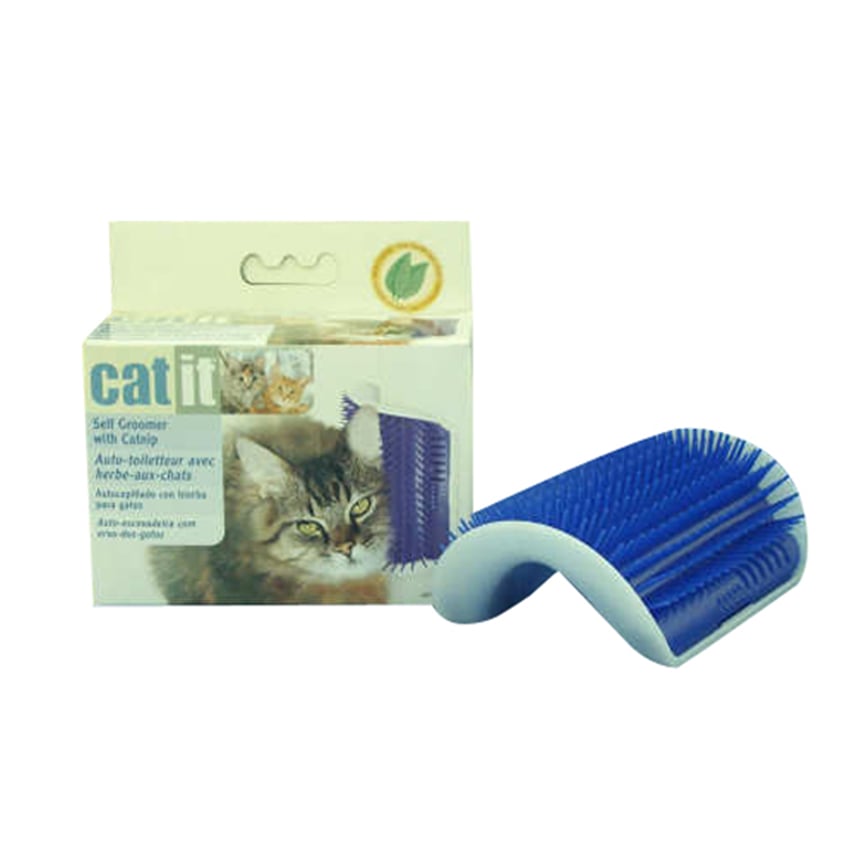 Hagen希勤 梳刷 Catit系列 牆角抓毛器 內附乾草 (C32)