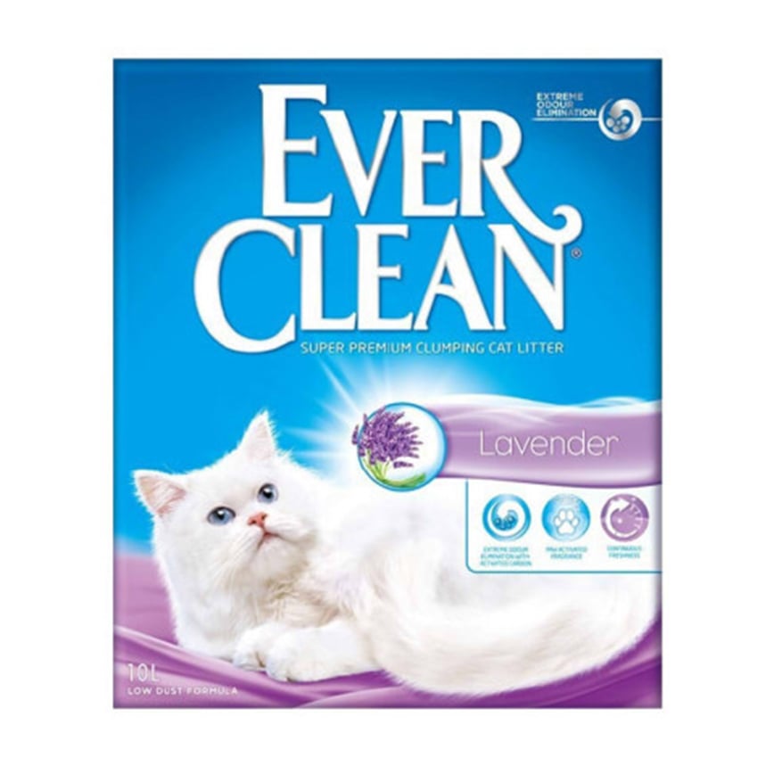 Ever Clean 美國 礦物貓砂 愛牠潔 特強結塊貓砂 薰衣草香 6L (LA6L)