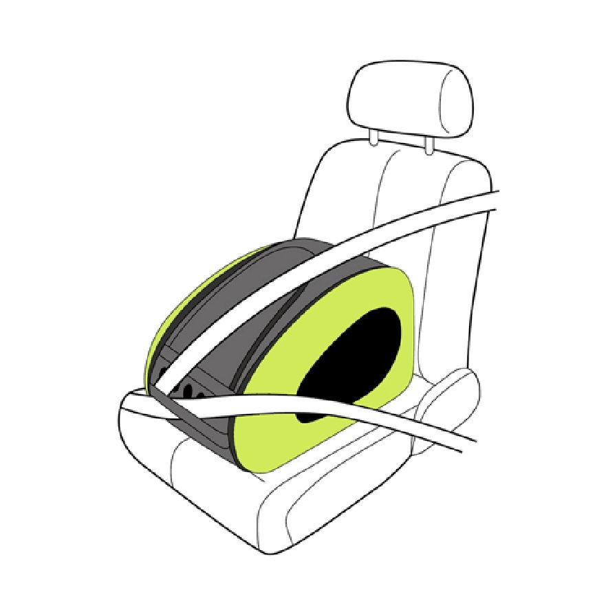 IBIYAYA 寵物車 五合一多功能手推車 綠色 (IBI-FS1009-G) 圖 6
