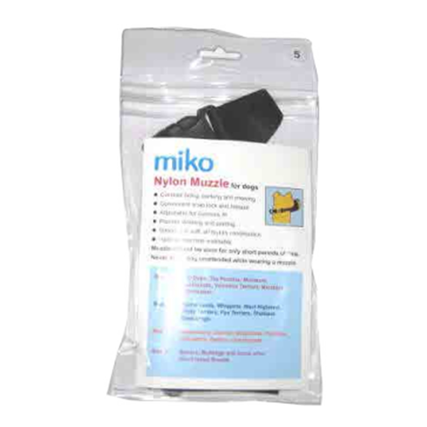 Miko 尼龍口罩 Size5 10.16cm x 10.16cm x 5.08cm (DG-362)
