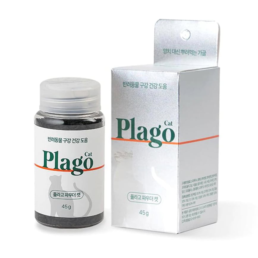 Plago 牙石粉 貓用配方 45g (1003203-00001)