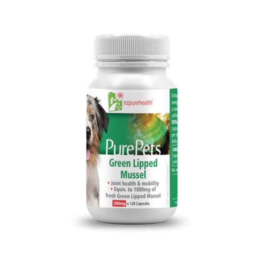 PurePets 純寵物關節青口素 200mg 120粒 (NZP-30176) 圖 1