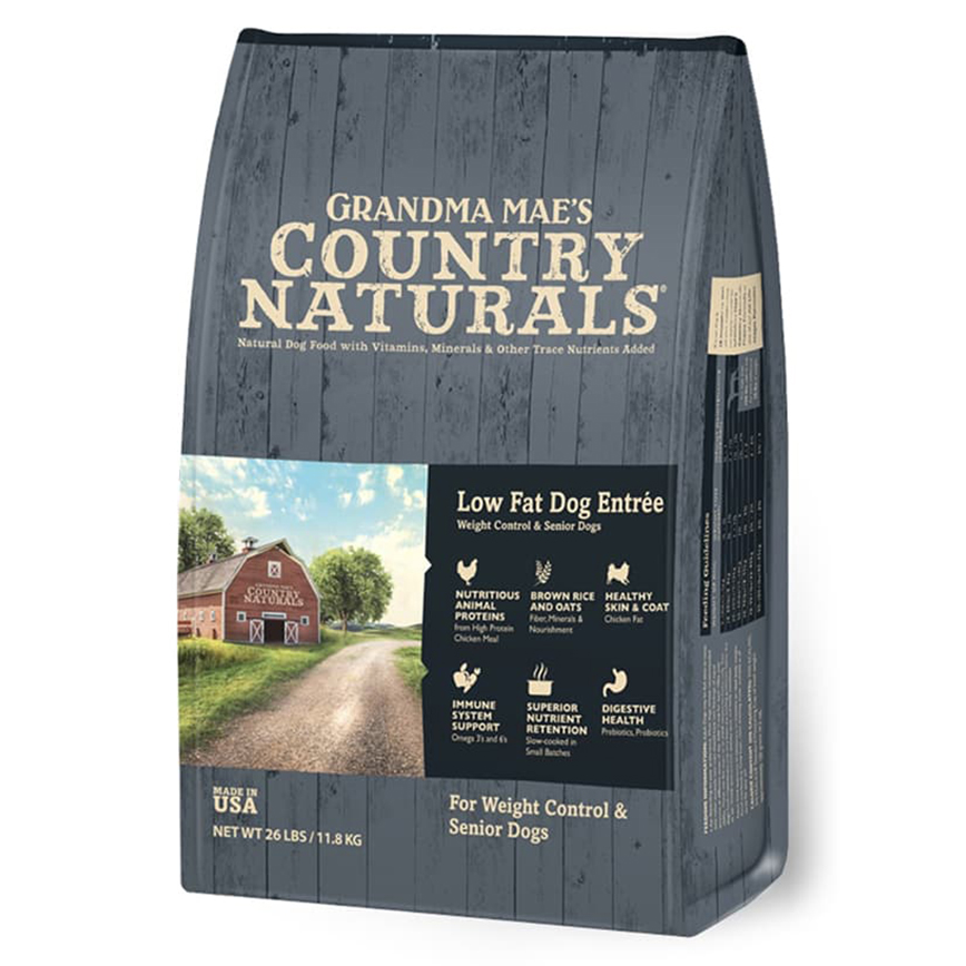 Country Naturals 狗糧 老年犬種 雞肉糙米低脂高纖 4lbs (CN0080)