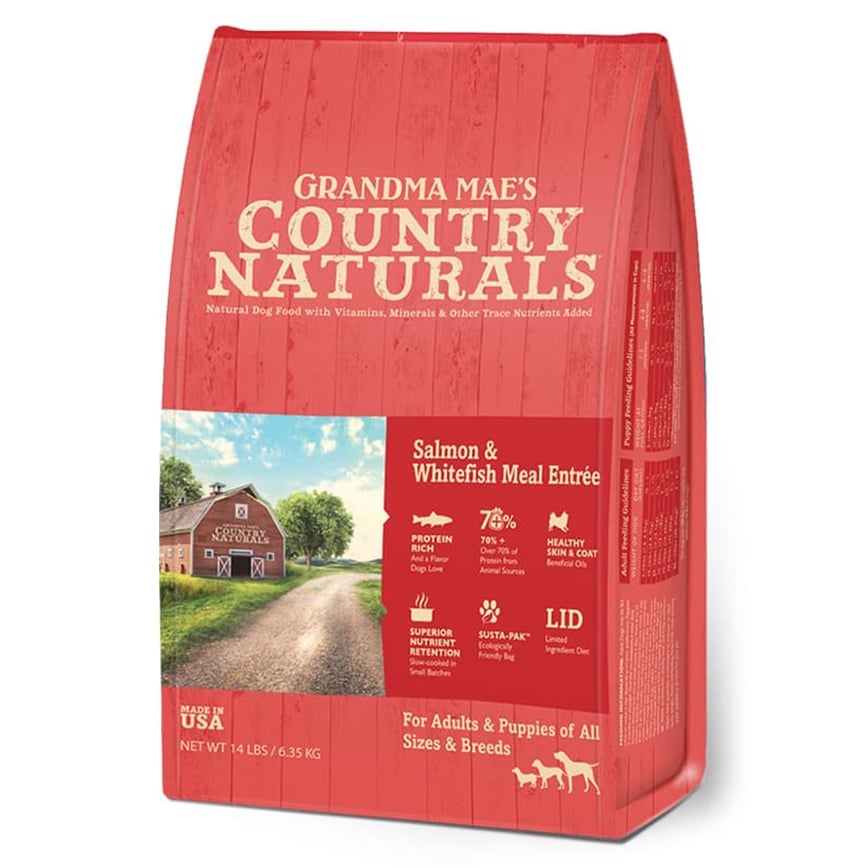 Country Naturals 狗糧 全犬種 三文魚白鮭魚 12lb (CN0282)