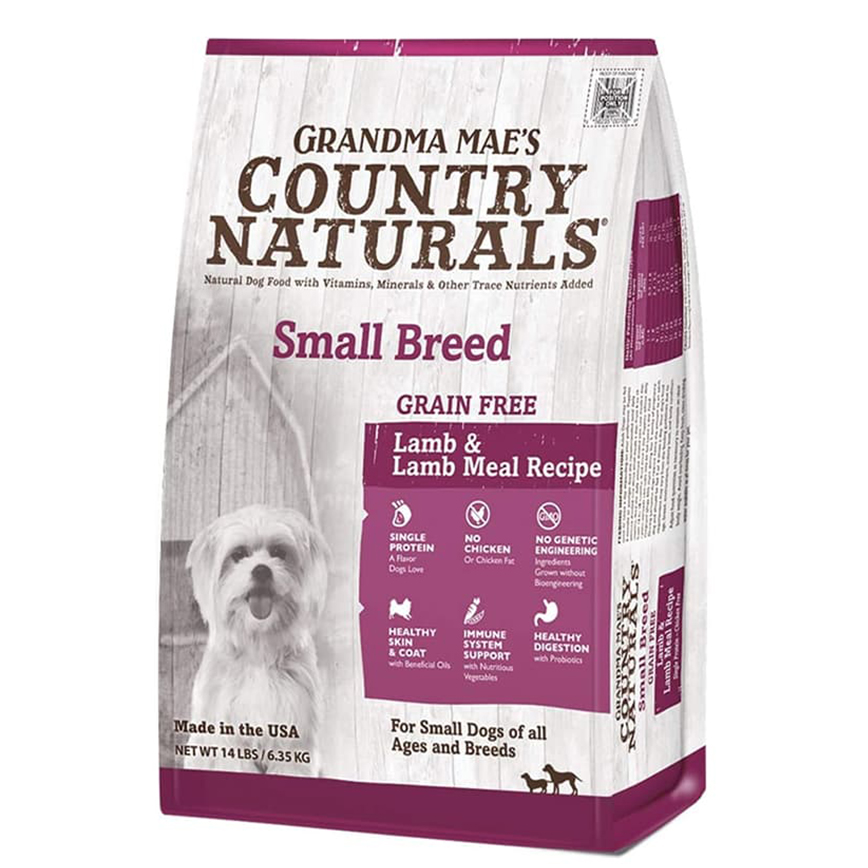 Country Naturals 狗糧 中小型犬種 無穀物羊肉防敏 4lbs (CN0235)