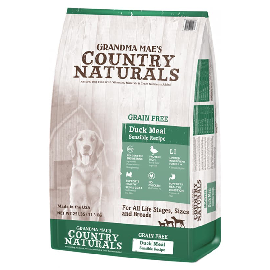 Country Naturals 狗糧 全犬種 無穀物鴨肉防敏 14lbs (CN0214) (TBS)