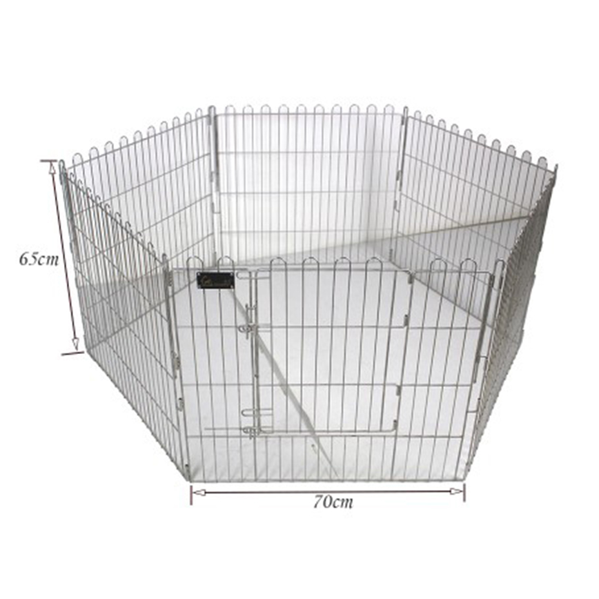 Solidpet蘇力 寵物籠 貓籠狗籠 不鏽鋼枝圍欄 6片 中號 (STC-304-358) 圖 1