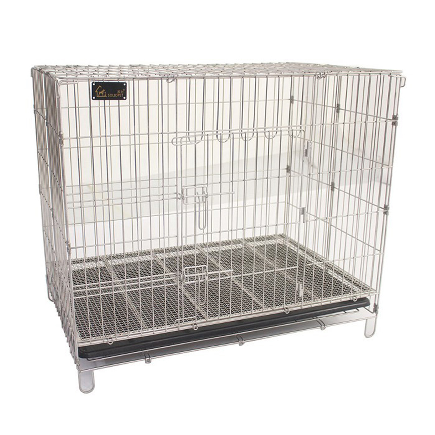 Solidpet蘇力 寵物籠 貓籠狗籠 鋼枝籠 格仔底網款 3尺 (STC-304-365) 圖 1