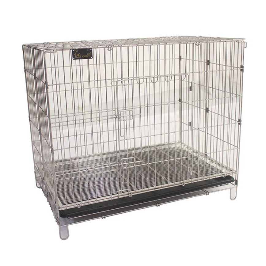 Solidpet蘇力 寵物籠 貓籠狗籠 鋼枝籠 圓枝底網款 3尺 (STC-304-364) 圖 1