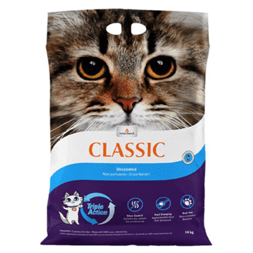 Intersand CLASSIC 貓砂 無香味 14kg (IN-N14)