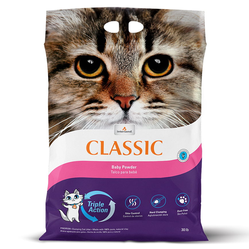 Intersand CLASSIC 貓砂 嬰兒香粉味 14kg (IN-B14)