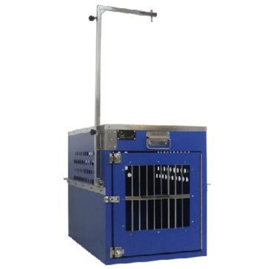 Solidpet蘇力 寵物籠 貓籠狗籠 鋁板固定飛機籠 無輪新款 四號 藍色 (ALAC-256-BL)