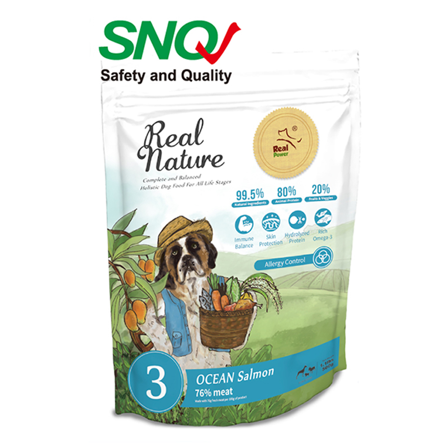 Real Power瑞威 狗糧 天然平衡犬糧 全齡犬配方 海洋魚貝 500g (NO.3)