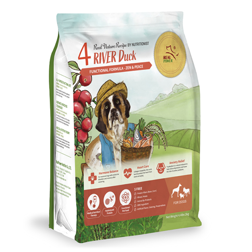 Real Power瑞威 狗糧 天然平衡犬糧 全齡犬配方 河岸雁鴨 2kg (NO.4)
