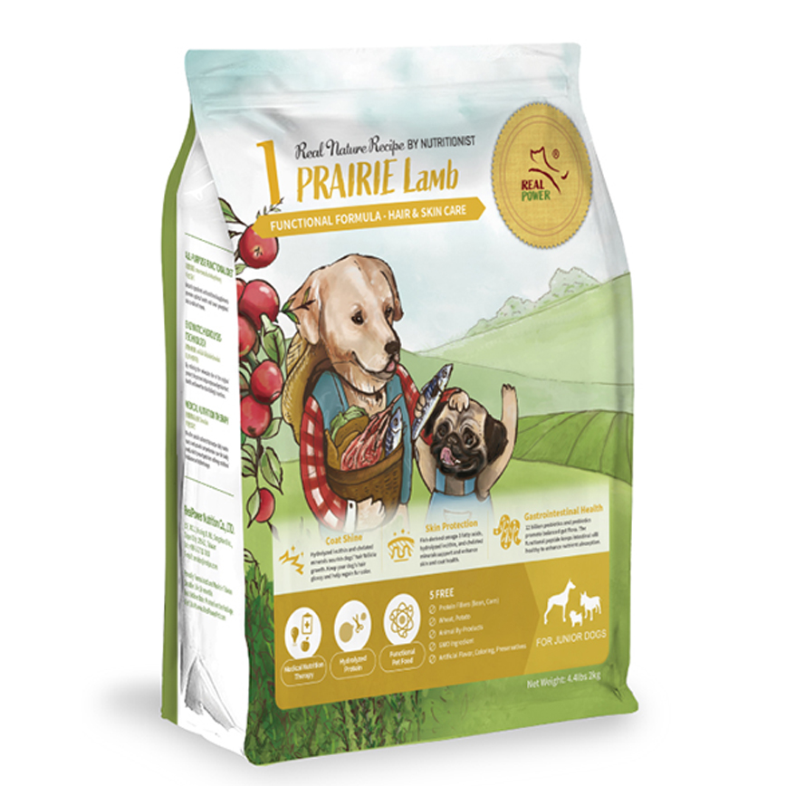 Real Power瑞威 狗糧 天然平衡犬糧 幼犬配方 草原羊肉 2kg (NO.1)