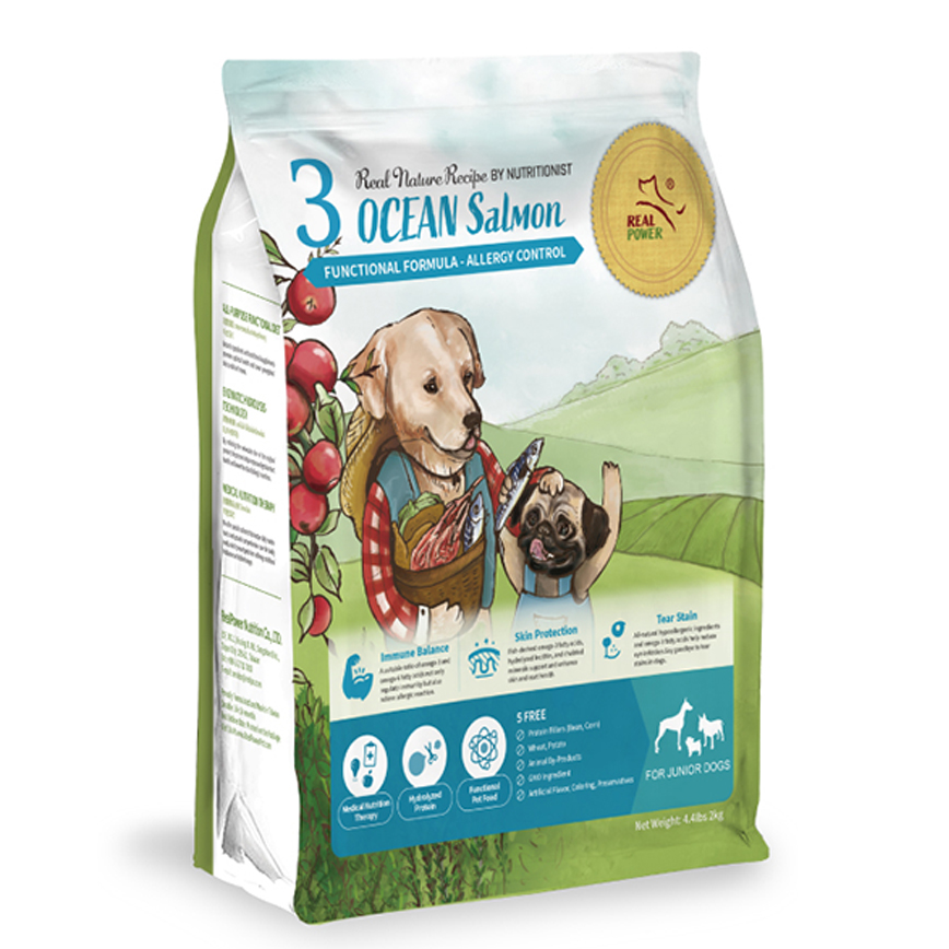 Real Power瑞威 狗糧 天然平衡犬糧 幼犬配方 海洋魚貝 2kg (NO.3)