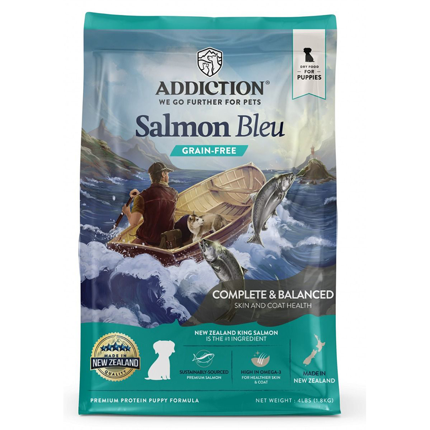 Addiction 狗糧 藍三⽂⿂無穀物幼⽝配⽅ 4lbs