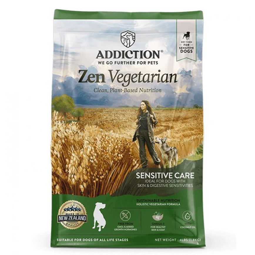 Addiction 狗糧 素食成⽝配⽅ 20lbs