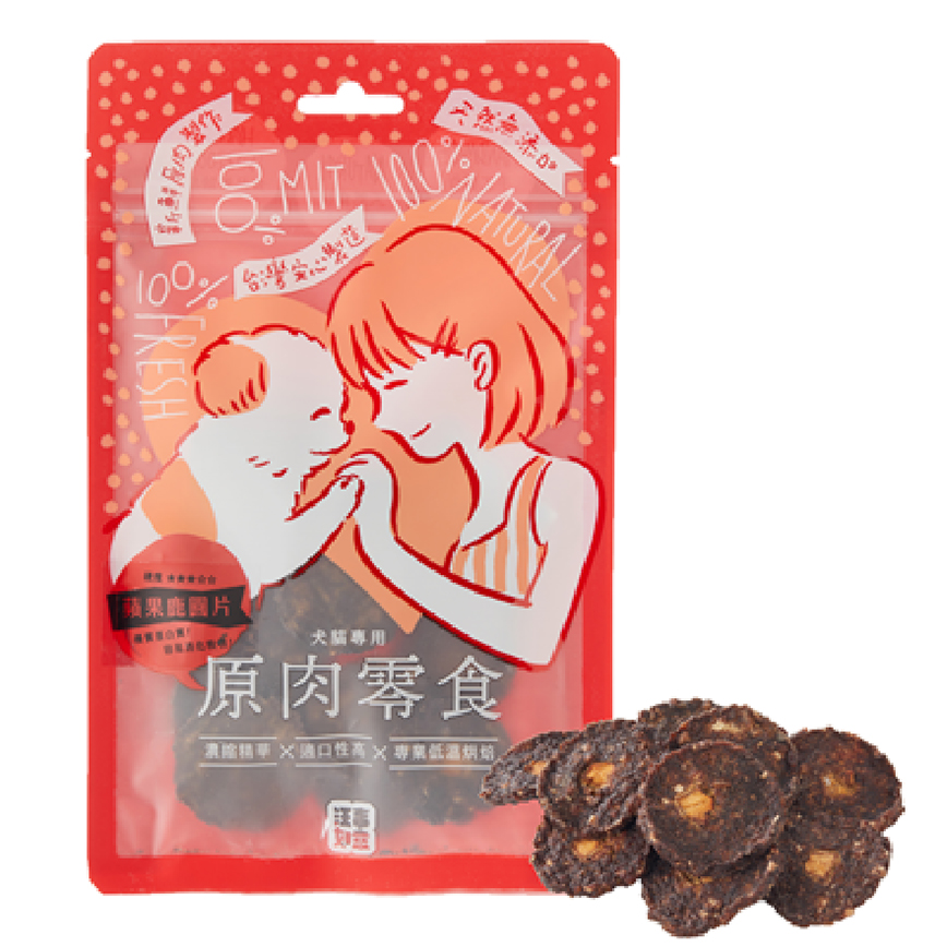 汪事如意 狗小食 蘋果鹿肉片