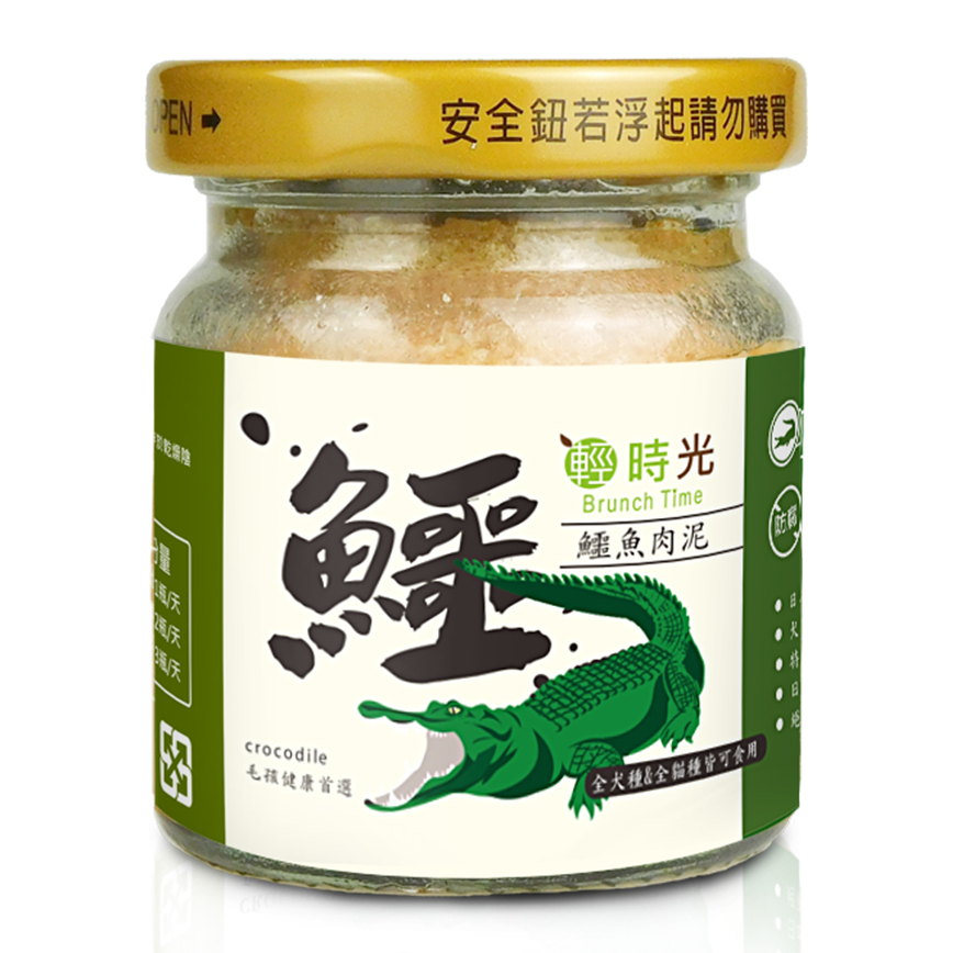 Brunch Time輕時光 貓狗零食 肉泥 鱷魚泥 60ml