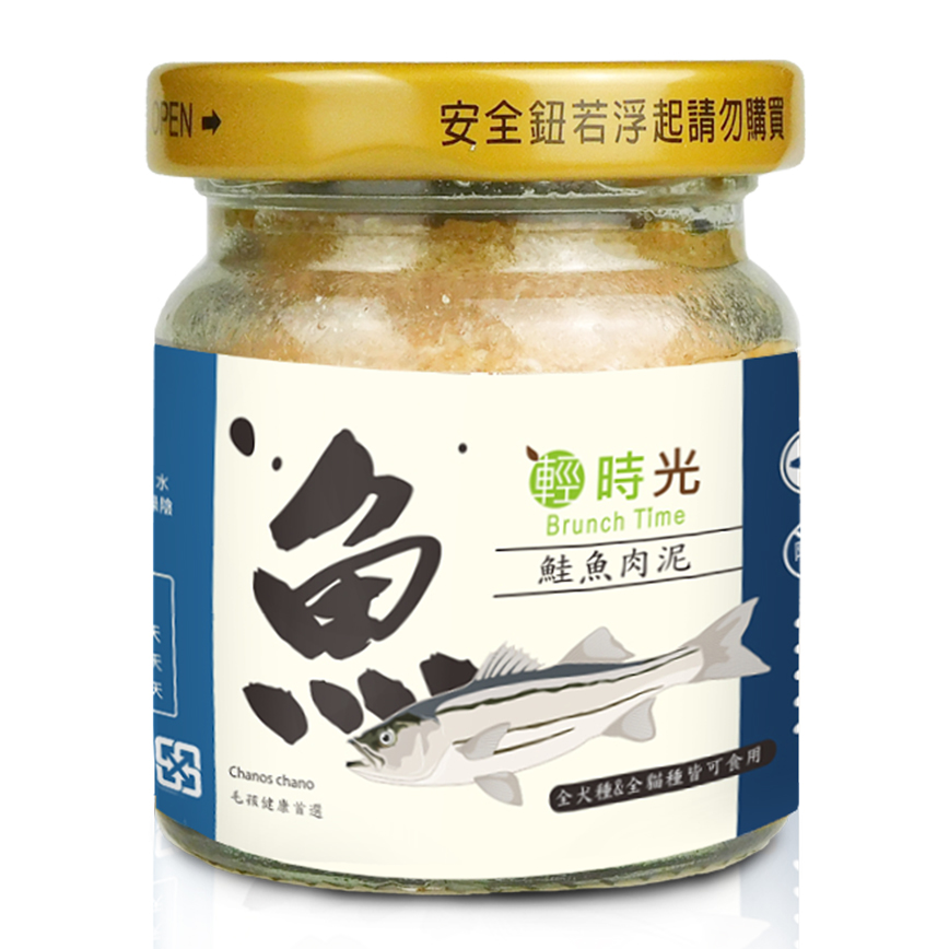 Brunch Time輕時光 貓狗零食 肉泥 鮭魚泥 60ml