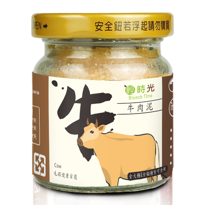 Brunch Time輕時光 貓狗零食 肉泥 牛肉泥 60ml