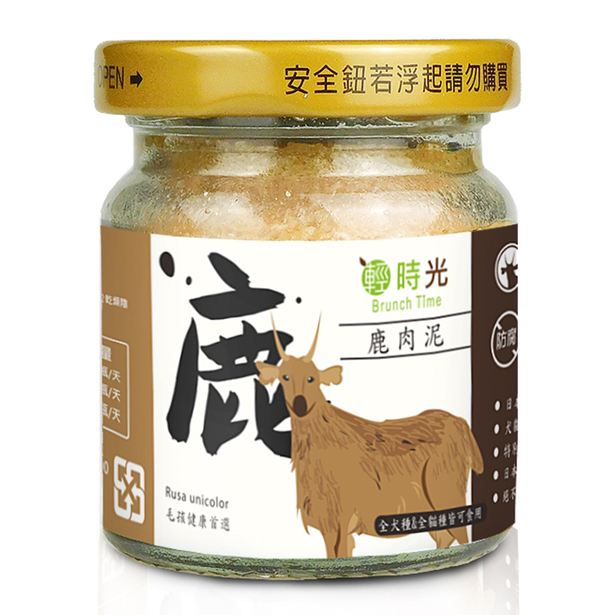 Brunch Time輕時光 貓狗零食 肉泥 鹿肉泥 60ml