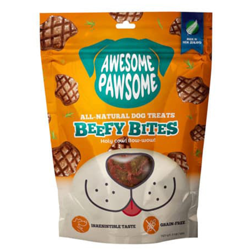Awesome Pawsome 狗小食 肥牛丁 3oz (077027)