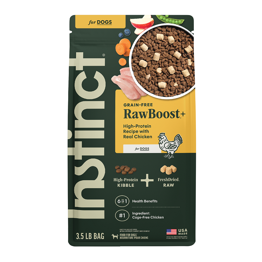 Instinct 狗糧 無穀物生肉系列 雞肉 3.5lb (656340) (新舊包裝隨機發貨)