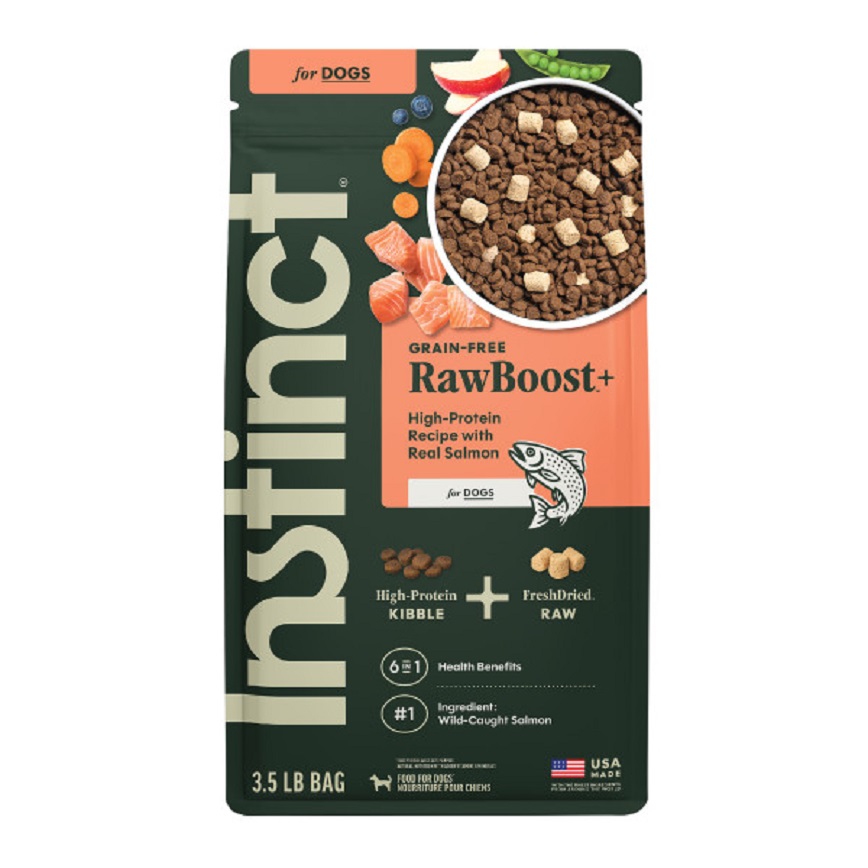 Instinct 狗糧 無穀物生肉系列 三文魚 3.5lb (656289) (新舊包裝隨機發貨)