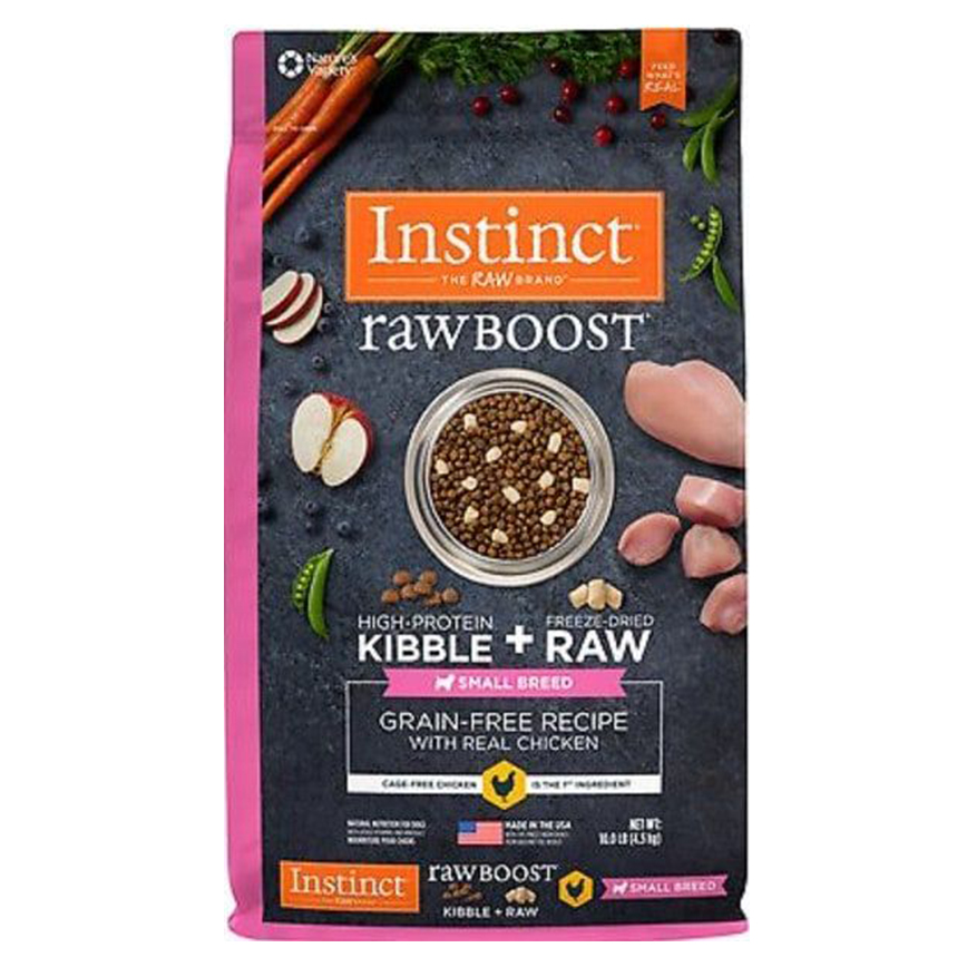 Instinct 狗糧 小型犬糧 無穀物生肉系列 雞肉 3.5lb (656333) (新舊包裝隨機發貨) 圖 2