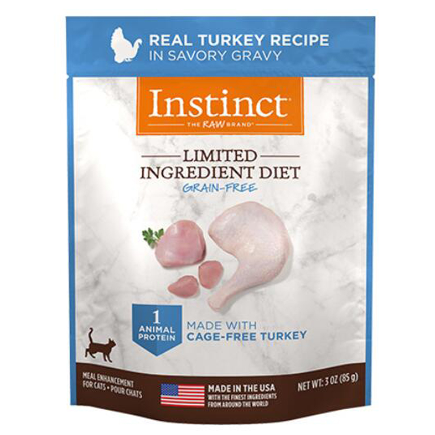 Instinct 貓濕糧 無穀物單一蛋白 火雞 3oz (718178)