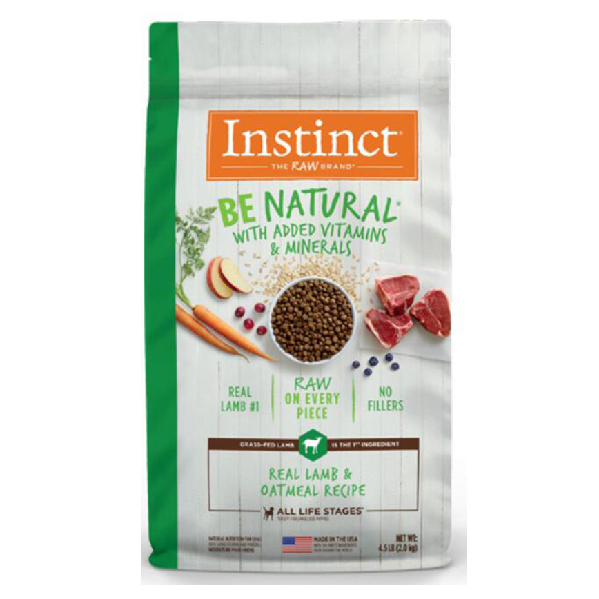 Instinct 本能 低穀物 全犬糧 羊肉燕麥 24lb (652885)