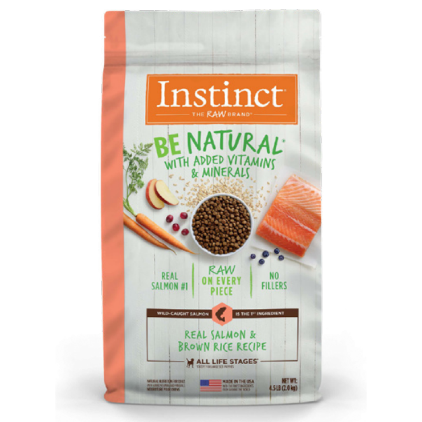 Instinct 本能 全犬糧 三文魚糙米 4.5lb (652892)