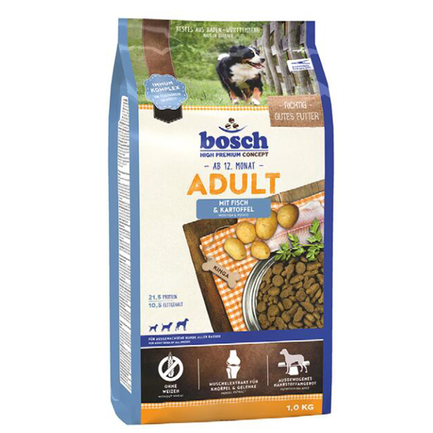 Bosch 狗糧 成犬配方 魚肉馬鈴薯 3kg (013246)