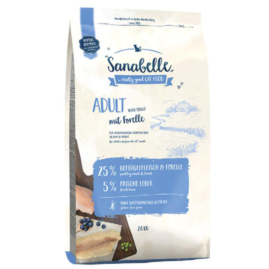 Sanabelle 成貓糧 鱒魚配方 2kg (017213)
