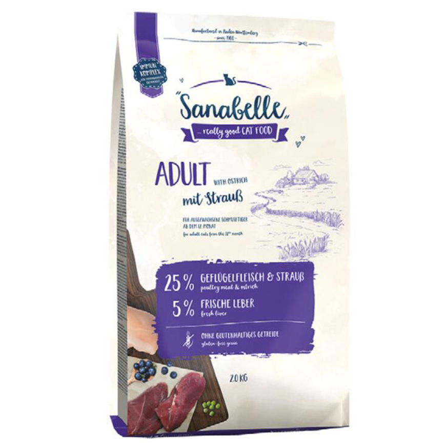 Sanabelle 成貓糧 鴕鳥肉配方 400g (016872)