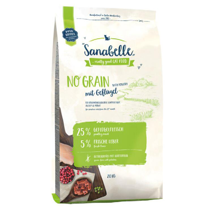 Sanabelle 成貓糧 無穀物家禽配方 10kg (017534)