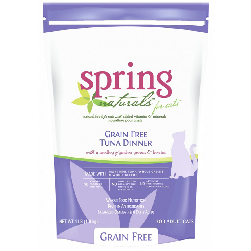 spring naturals 無穀物貓糧 吞拿魚配方 4.5kg (SN-08263) 圖 1