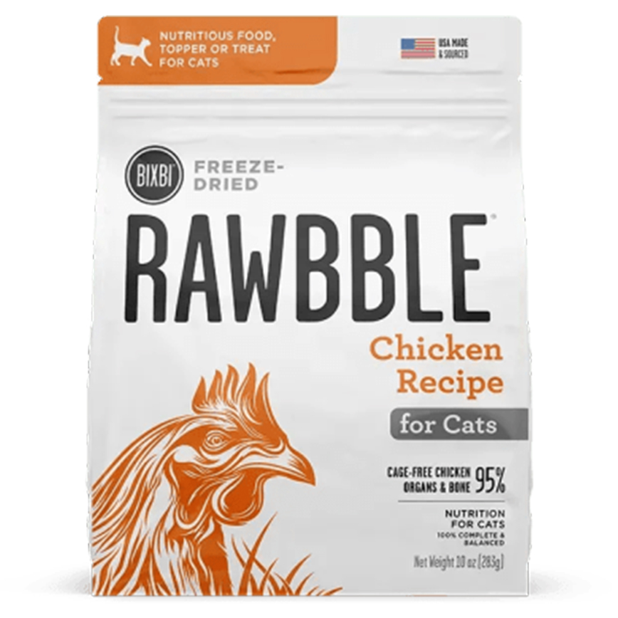 BIXBI RAWBBLE 貓糧 冷凍脫水鮮肉糧 雞肉 10oz (BIX05564)